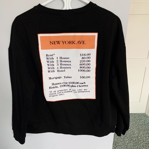 Zara Monopoly Sweatshirt (Size Small) - Picture 3 of 3